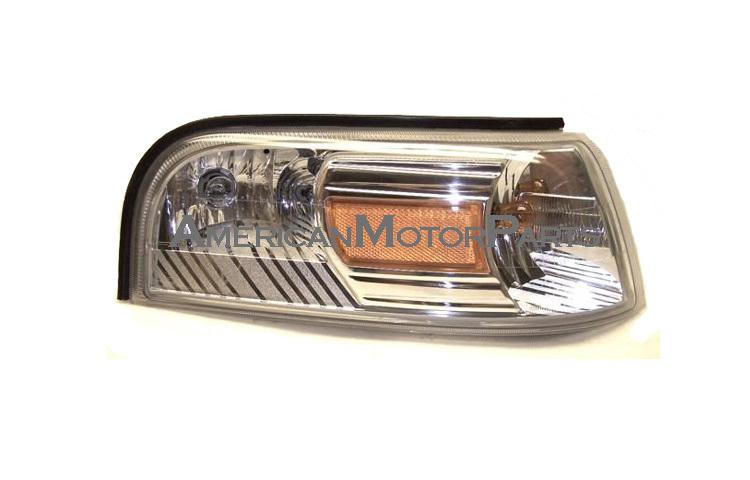 Passenger replacement park turn signal corner light 06-08 mercury grand marquis