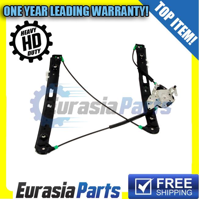 New 99-05 bmw e46 4 door window regulator & motor front rh