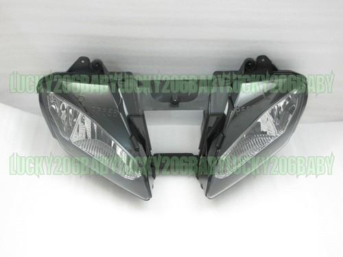 Headlight head lamp for yamaha yzf r6 yzf-r6 06-07 06 07 2006 2007 #clear 7d