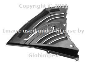 Bmw e65 e66 undercar shield left /driver side front genuine + 1 year warranty