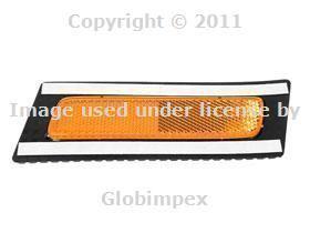 Audi a4 bumper cover reflector left front oem new + 1 year warranty