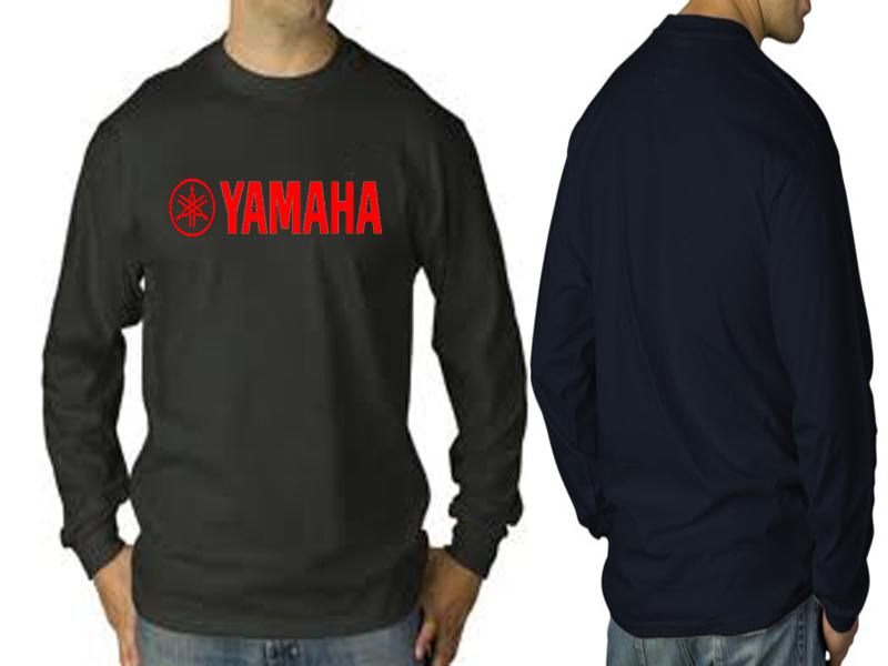 Brand new yamaha long sleeve  t shirt!!! very bad ass!!! m,l,xl