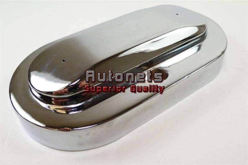 Master cylinder cover top raised gm chrome aluminum chevy pontiac buick hot rod