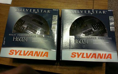 Sylvania h6024st halogen headlighs, set of 2