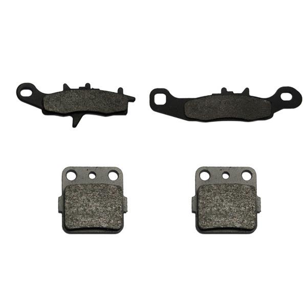 2001-2011 kawasaki kx85 kx 85 kevlar carbon front + rear brake pads set