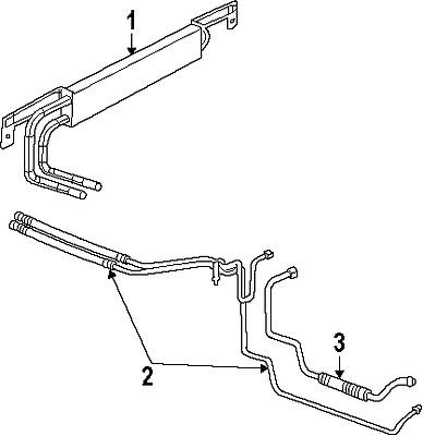 Ram 55056951ac genuine oem factory original hose & tube assy