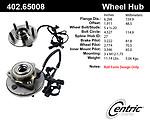 Centric parts 402.65008e front hub assembly