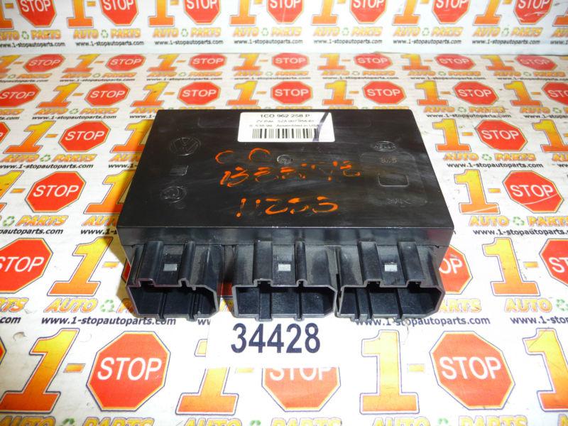 99 00 01 volkswagen beetle theft locking module 1c0962258p oem