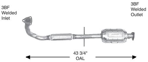 Catco 4287 exhaust system parts-catalytic converter