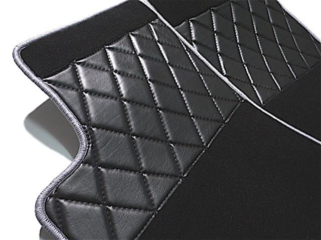 Black/grey premium velours mat set for lotus esprit s1 + s2 lhd + rhd