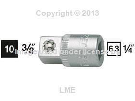 Hazet socket adapter - 1/4 " to 3/8" drive new