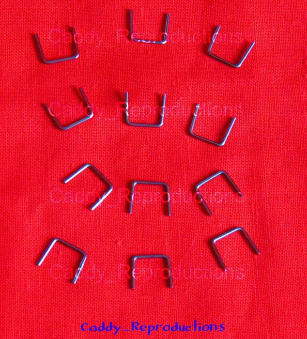 1936 - 1966 cadillac staples / clips for seals, felts, misc. many applications
