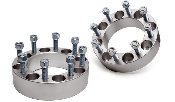 Rough country chevy/gmc 2-inch wheel spacers, 8x6.5 bolt pattern 