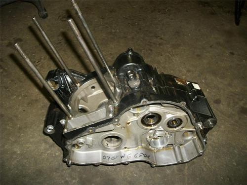 07 bmw g 650 x moto engine case motor block  t4