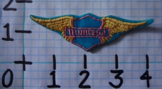 Vintage nos montesa motorcycle patch from the 70's 002