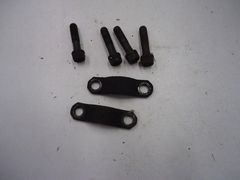 1978-1988 monte carlo,el camino,malibu 4 bolts 2 clamps rear u joint drive shaft