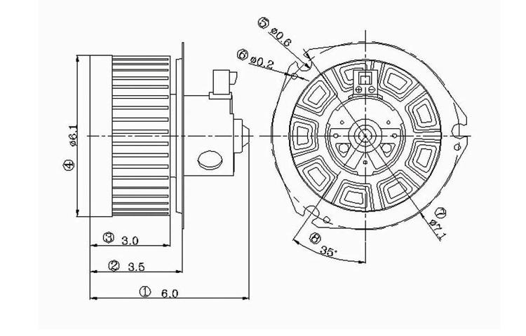 Replacement blower motor assembly 00-06 01 02 03 04 05 chevy suburban 52495789