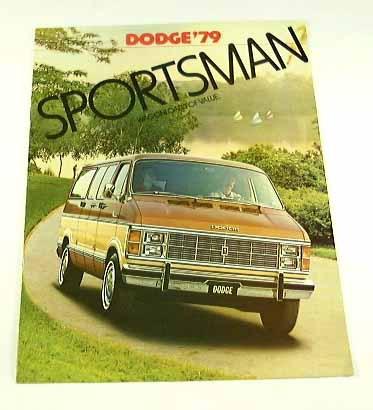 1979 79 dodge sportsman van wagon brochure b100 b200