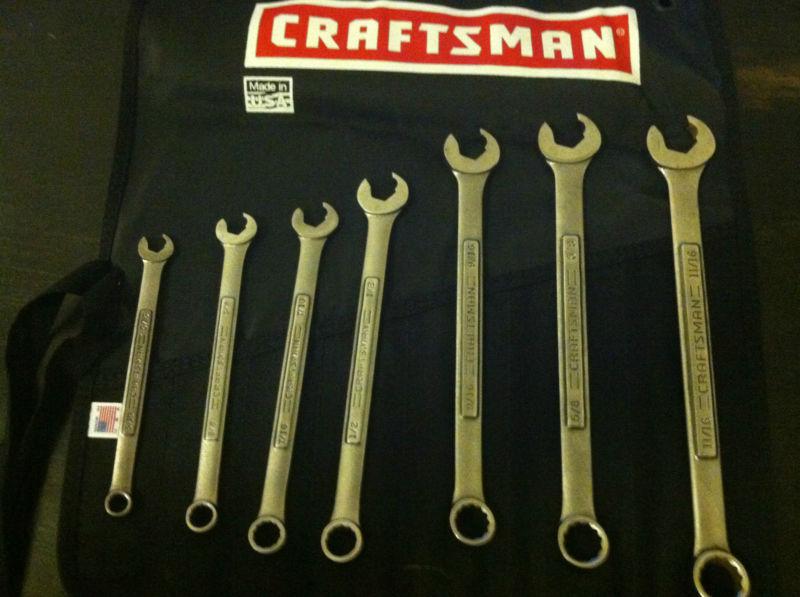 Discontinued craftsman usa tools 7 piece sae quick wrench set speed wrench