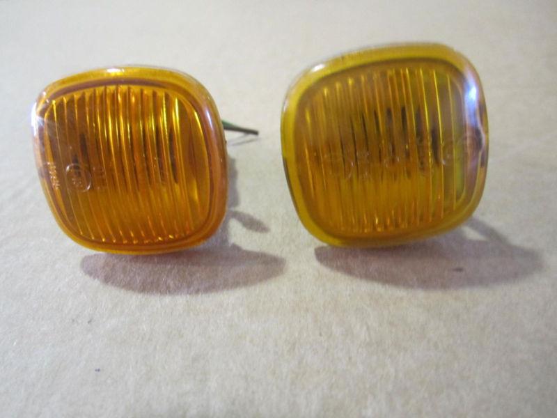 Audi a8 97-99 1997-1999 front side marker light set rh & lh oe fender marker set