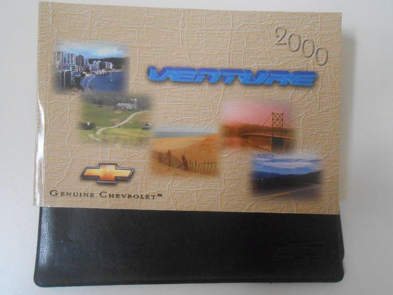 2000 chevrolet venture owners manual w case