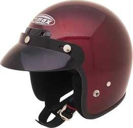 G-max gm2 motorcycle helmet wine x-small