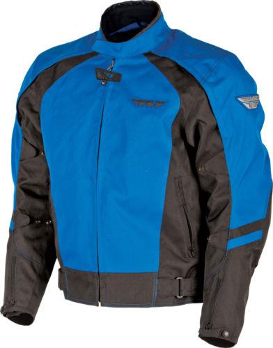 Fly racing butane 3 motorcycle jacket blue/black xx-large