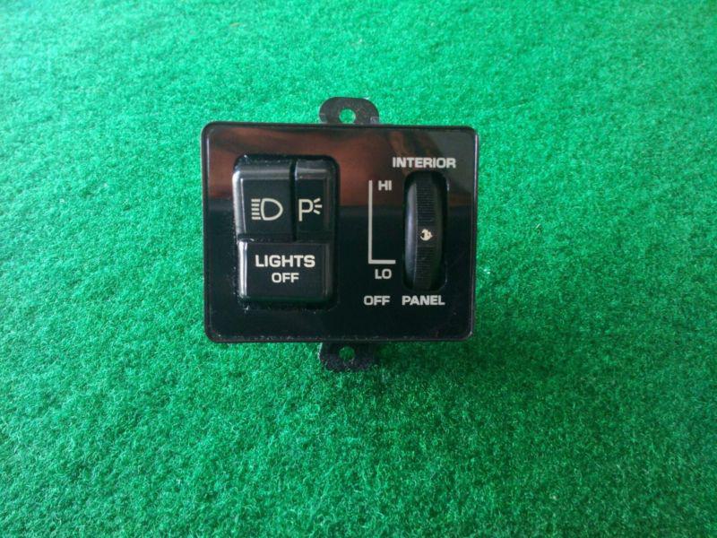 Cutlass supreme brougham headlight dimmer switch head light interior 1984