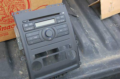 2009 nissan xterra cd radio stereo 28185 pp-3056h rare