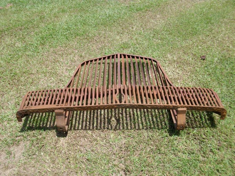 1950   brockway truck grille   146w model    rat rod grille