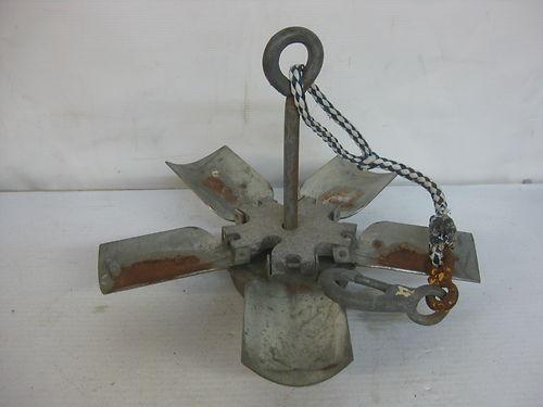 Compact 6lbs paddle boat anchor