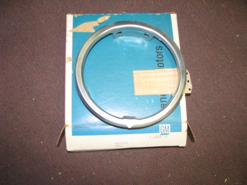 Nos 1964-67 corvette fuel door bezel #3839710