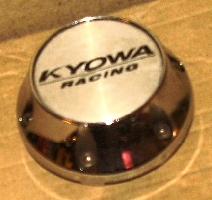 Kyowa wheels chrome custom wheel center cap caps (1)