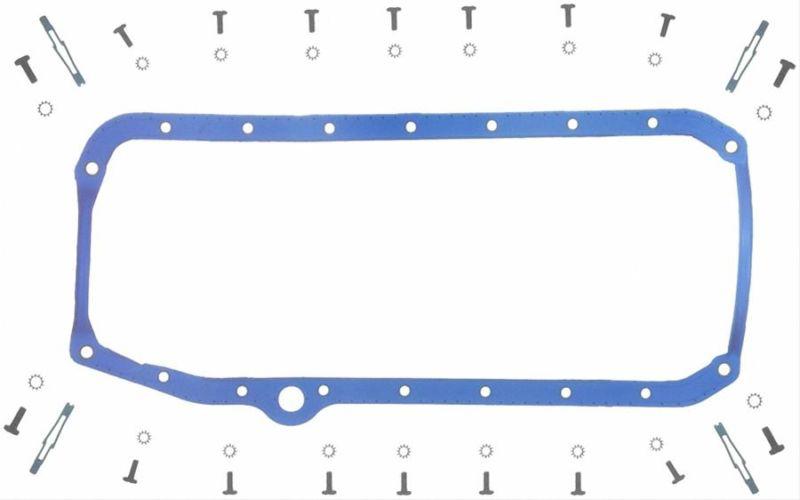 Chevy small block thin seal fel-pro felos34509t oil pan gaskets 1-piece -