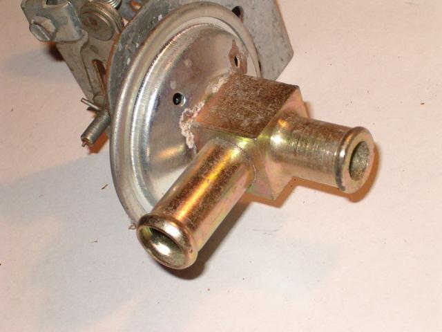 1956 57 chevy corvette heater valve assy "cable operated" nos everhot h-982