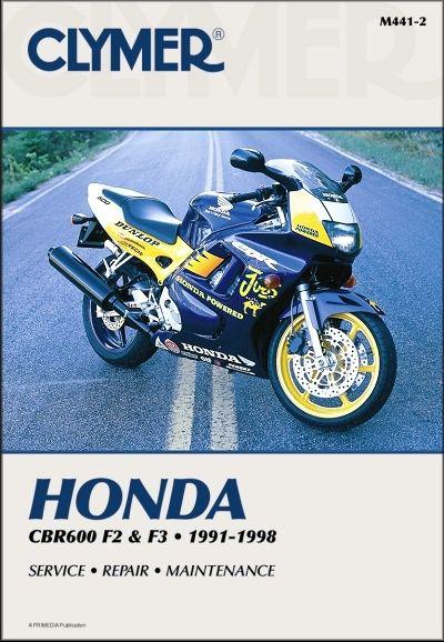 Honda cbr600f2, cbr600f3, smokin' joe's  repair manual 1991-1998