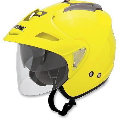 New afx fx-50 helmet, hi-vis yellow, x-small