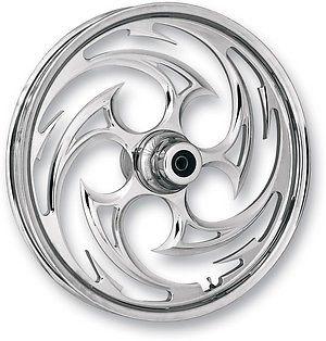 Rc components savage wheel front 16x3.5 chr flst 00-06