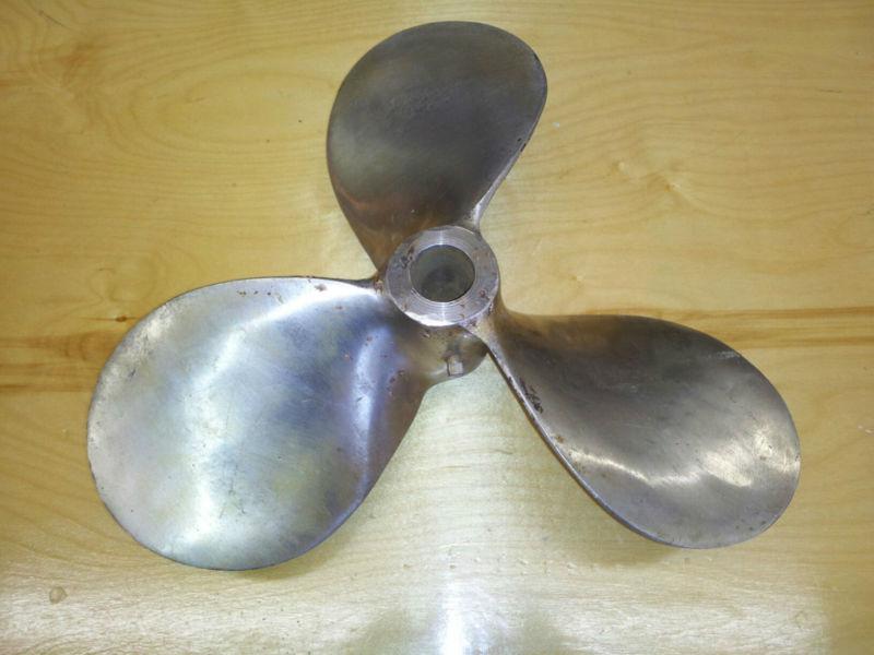 Nautical decor -- beautiful 14" propeller 