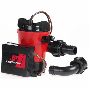 Johnson pump 750gph ultima combo pump 3/4" hose dura portpart# 07703-00