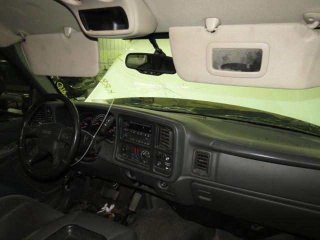 2004 gmc sierra 2500 pickup sunvisor lh driver gray 2473157