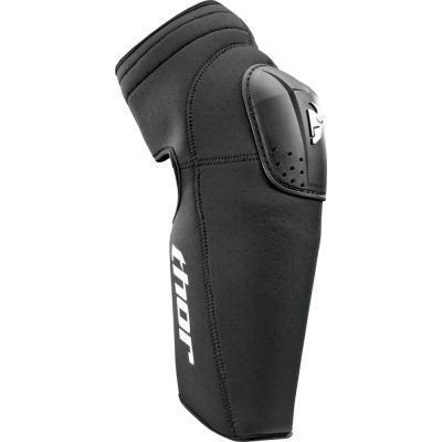 New thor-mx static black/white adjustible knee guards