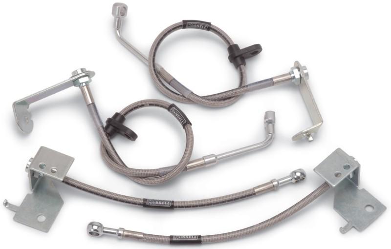 Russell 693380 street legal brake line assembly 05-10 mustang