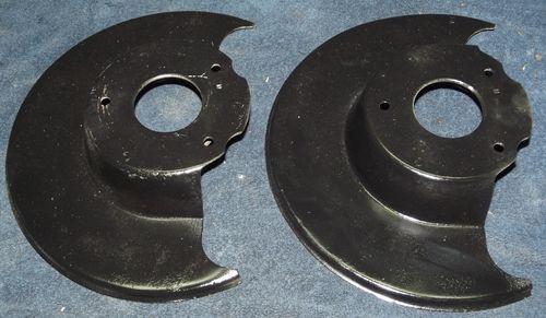 86 87 88 pontiac fiero front brake dust covers