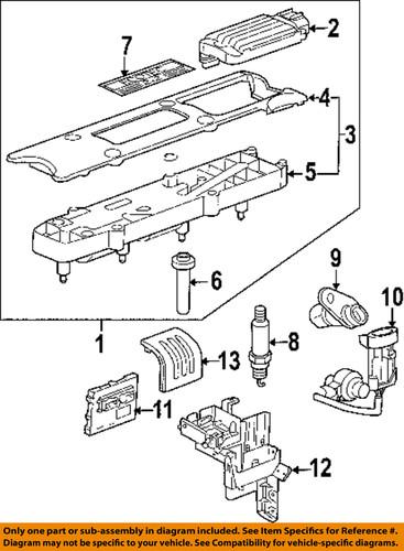 Gm oem 12580215 ignition module/control unit/ignition control module