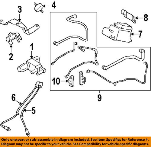 Subaru oem 42035aj03a vapor canister