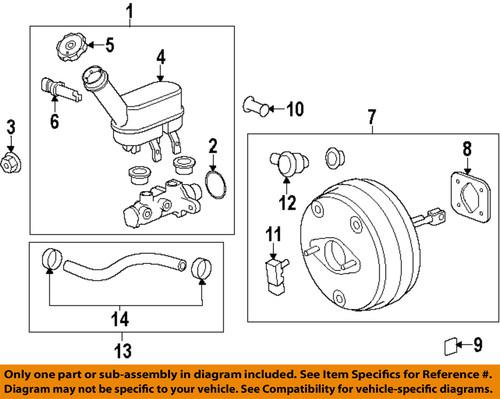 Gm oem 20876879 power booster