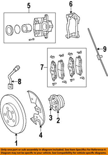 Mopar oem 6508707aa brake-wheel stud