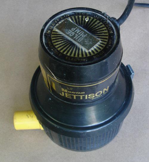 Sailboats mayfair jettison 1800 gph bilge pump used