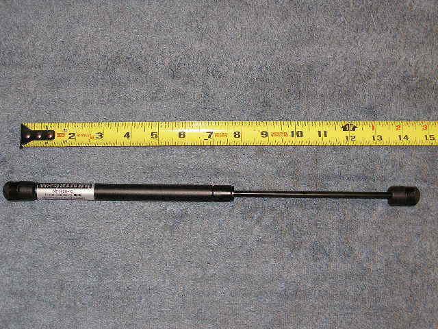 14" 40lb leer snug gem shell top nitro-prop gas lift rod cylinder rep c16-09461